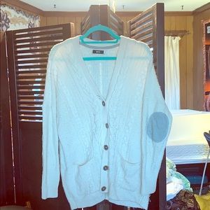 V-Neck Sweater Cardigan with buttons